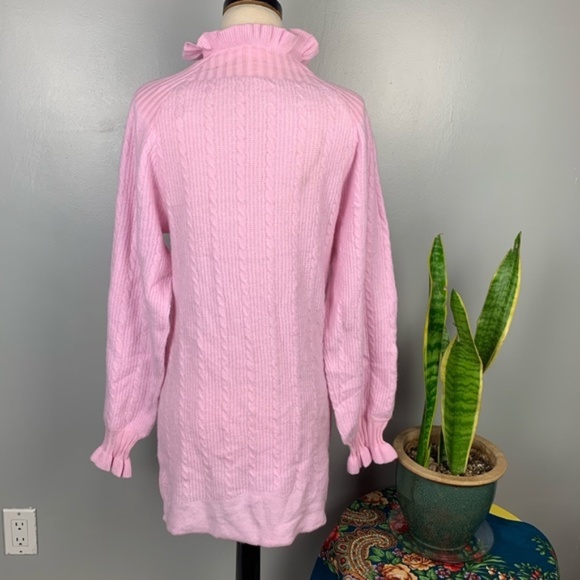 Tularosa Pink Long Sleeve Dress - Picture 3 of 8